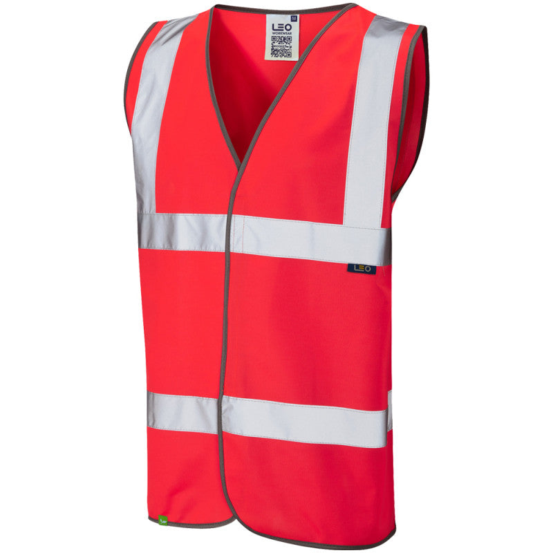 Tarka ISO 20471 Class 2 Waistcoat | RED